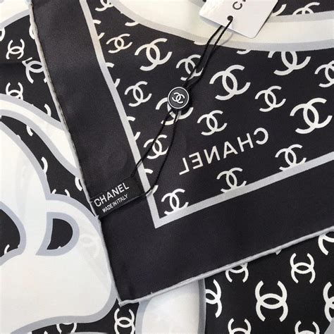 classic chanel scarf|chanel clothing labels authenticate.